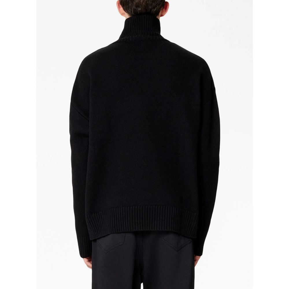Ami Paris Black Sweaters & Knitwear - Jumpers Men - 3