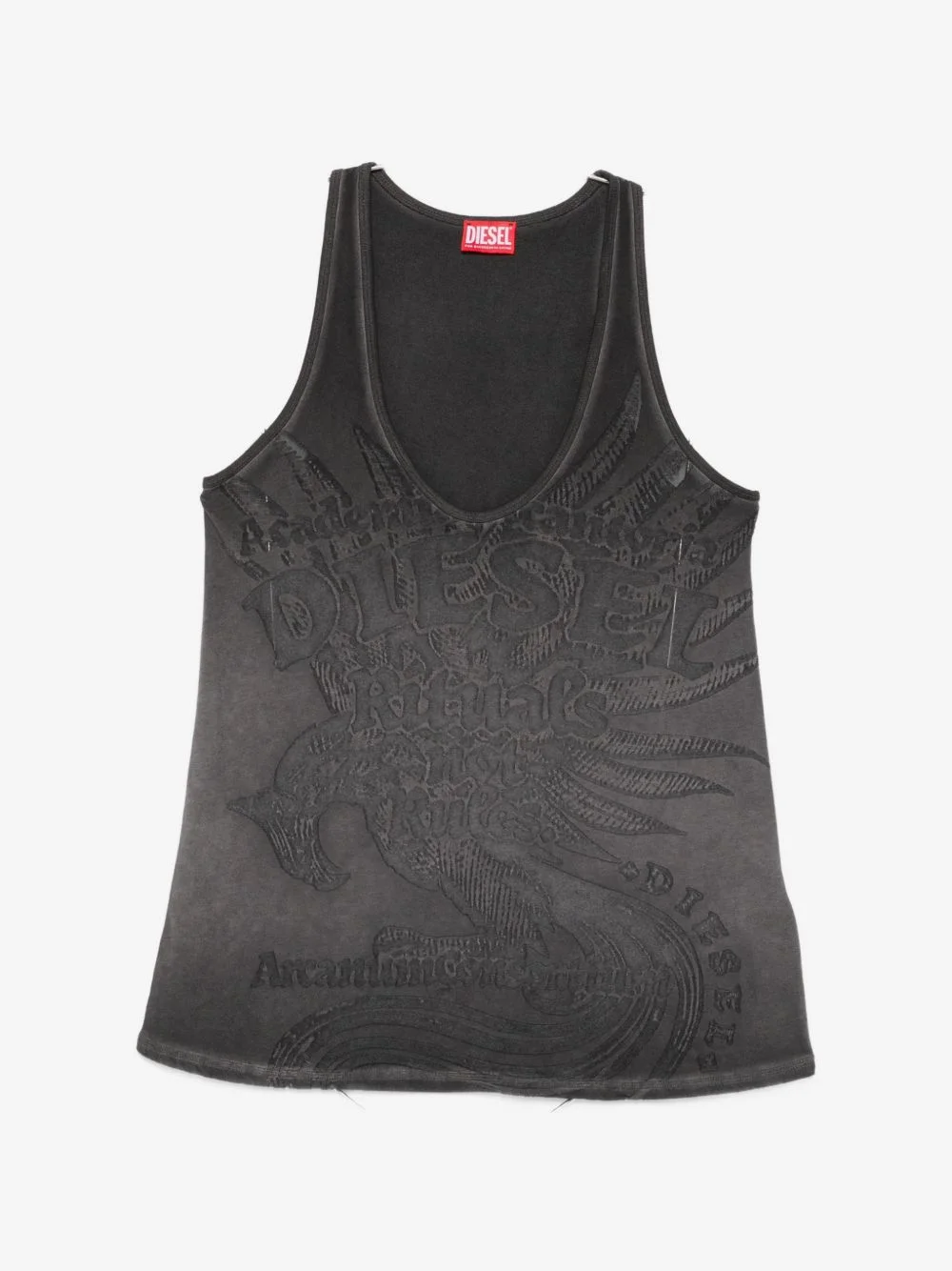 scoop-neck tank top - 1