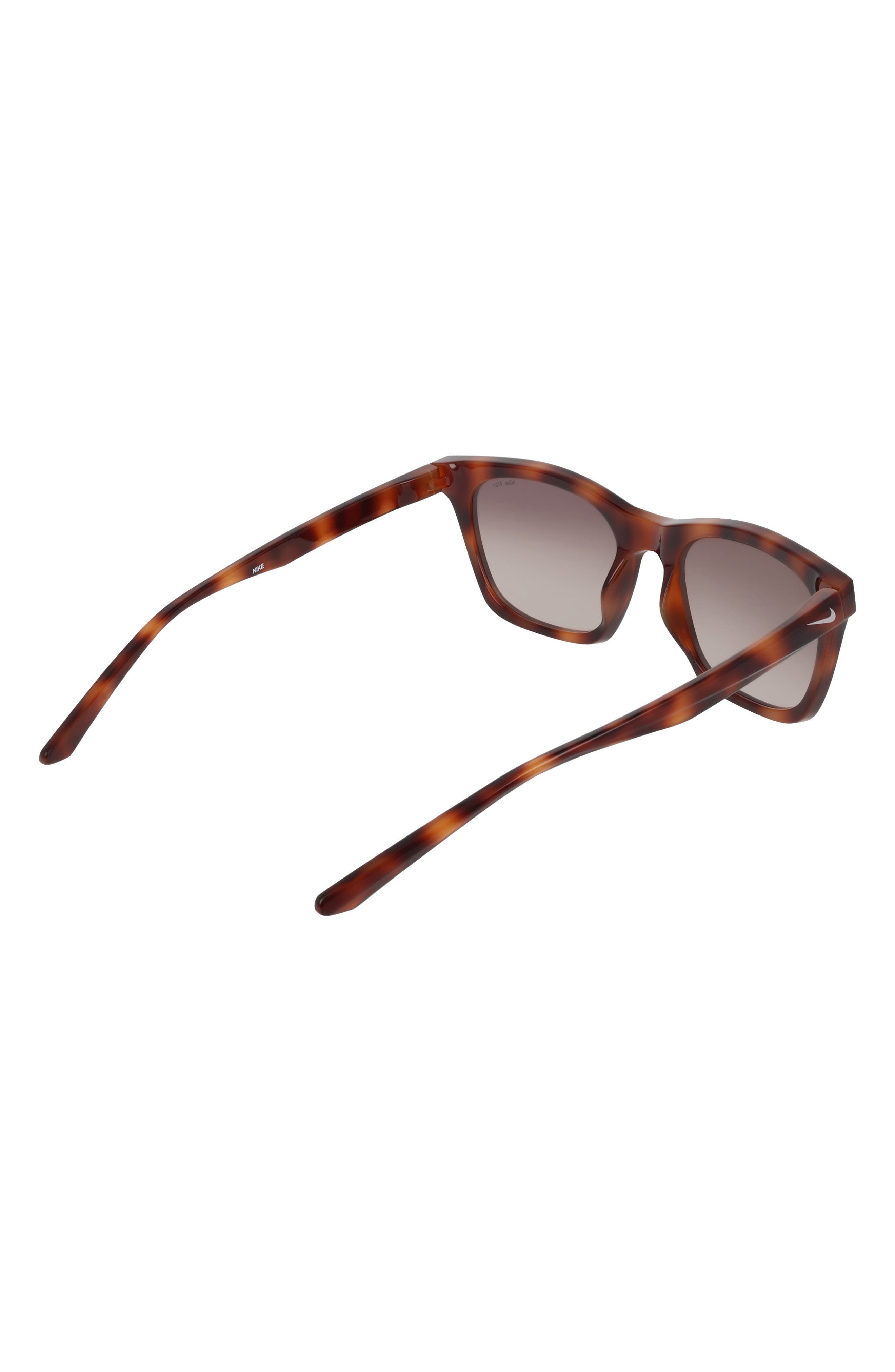 Nike Vital Flow 53mm Gradient Tea Cup Sunglasses in Tortoise /Brown Gradient at Nordstrom - 8