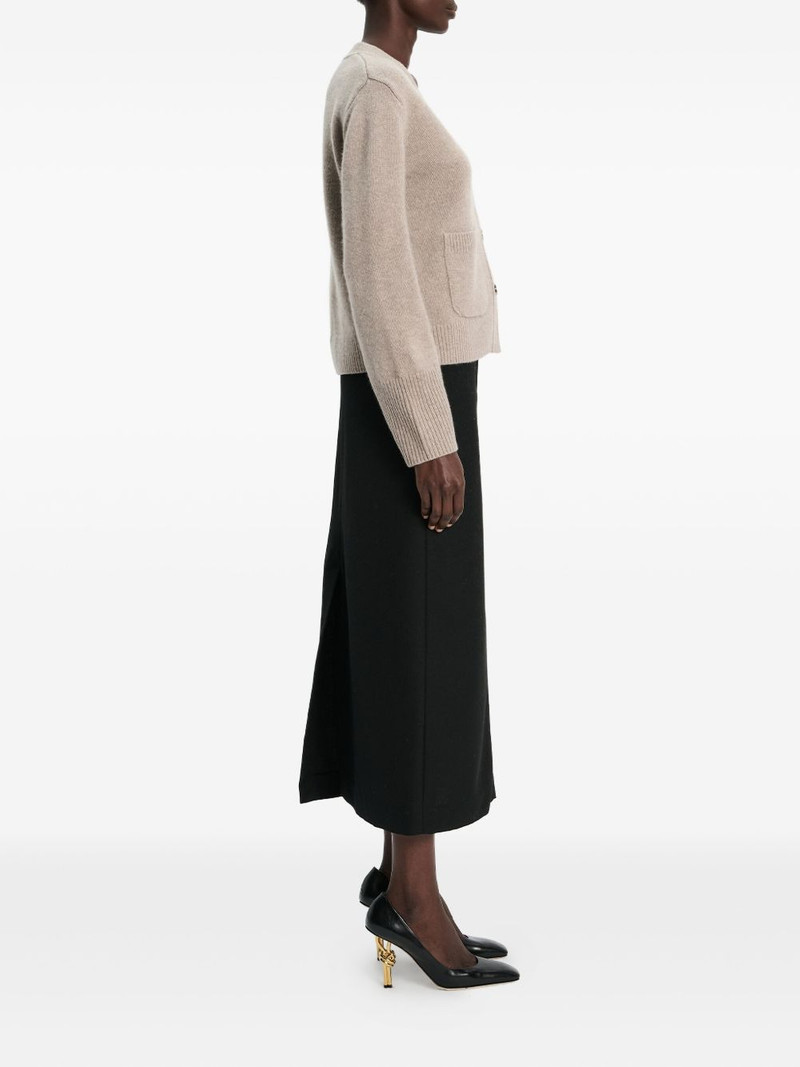Janelle patch-pocket button cardigan 3