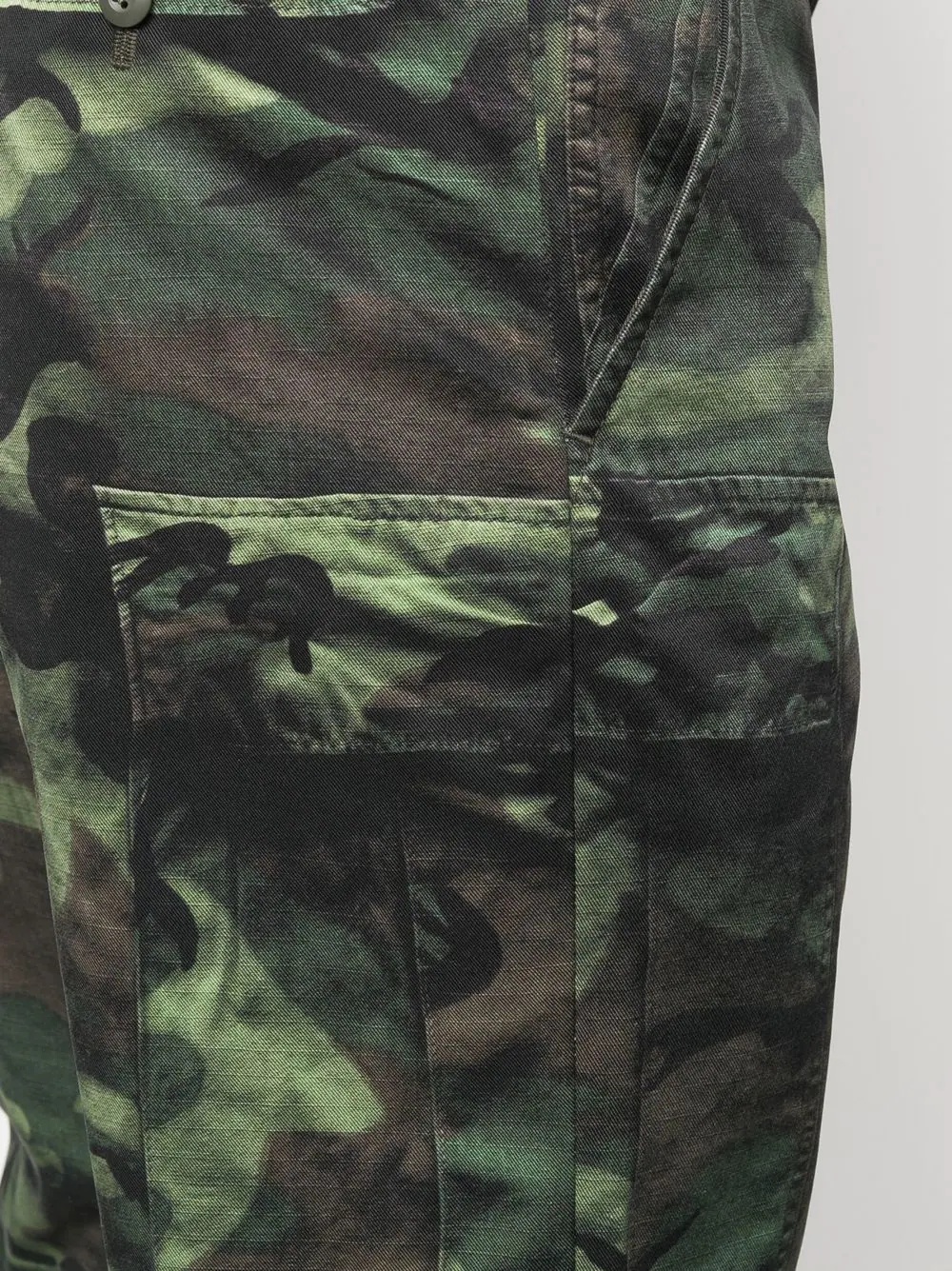 camouflage-print cargo trousers - 5