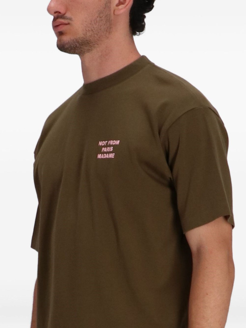 Drôle de Monsieur T-shirt with logo outlook