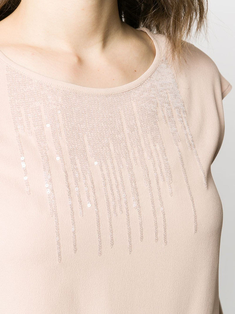 sequin detail blouse 5