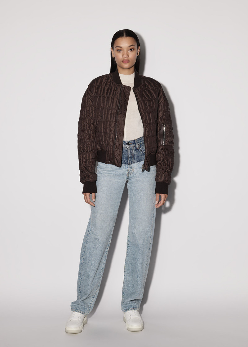 AMIRI QUILTED AMIRI DOWN BOMBER outlook