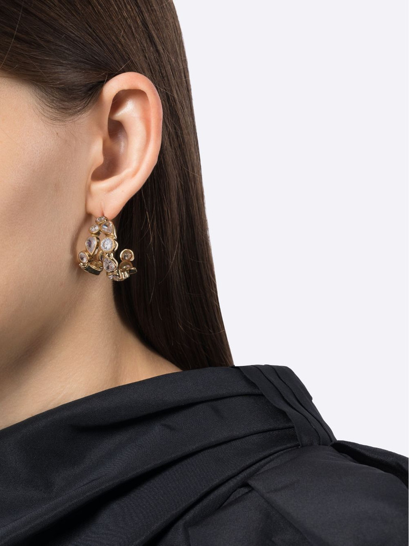 Completedworks Like Peas In a Pod IV crystal-embellished hoop earrings outlook