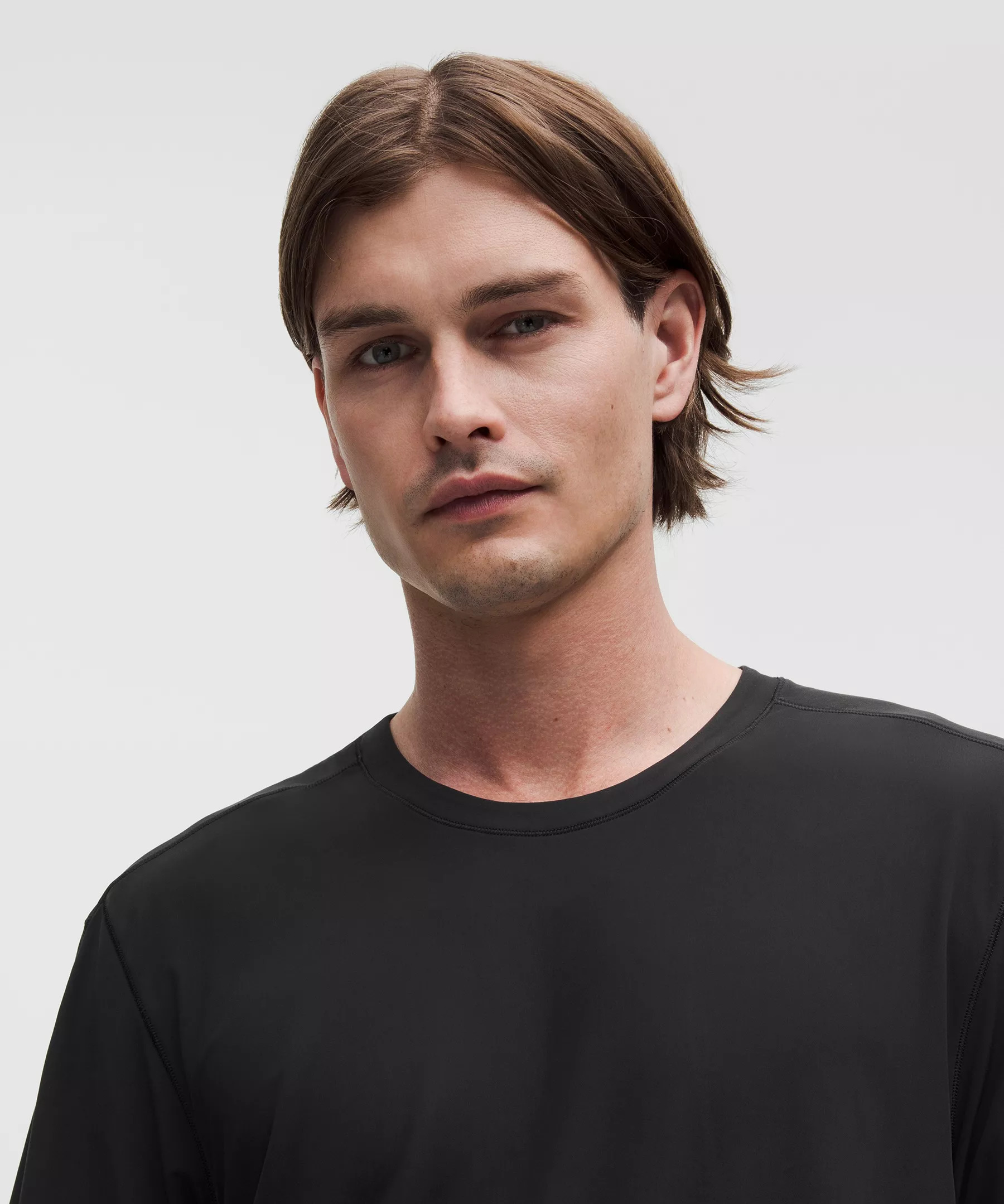 Brushed Yoga Crewneck T-Shirt - 4