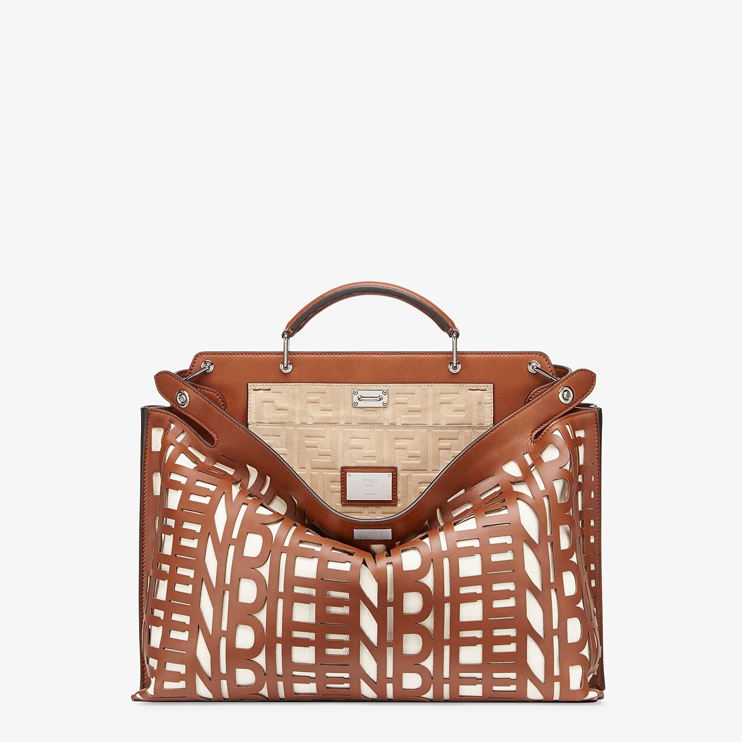  Brown leather bag - 1