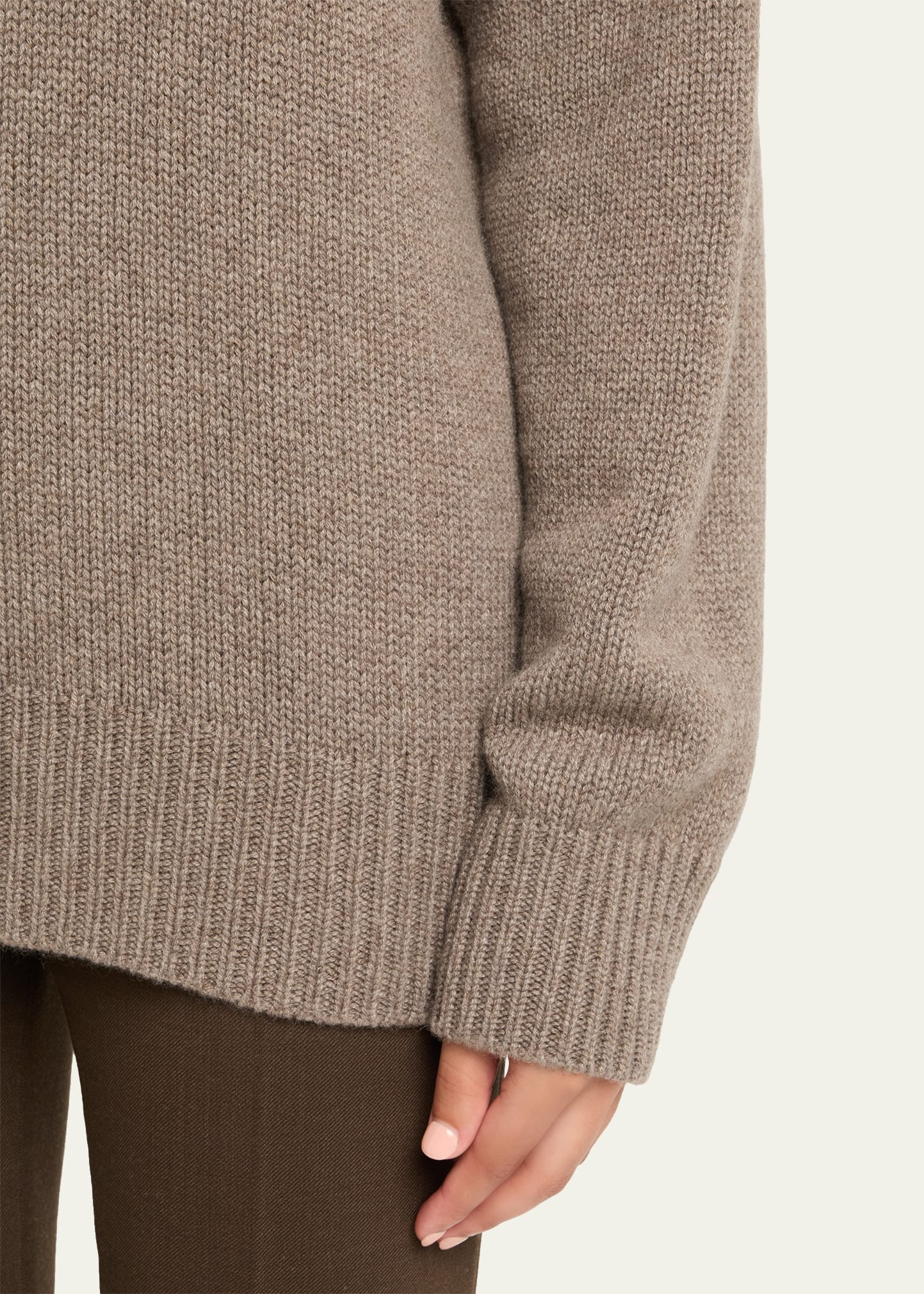 Renske Cashmere Drop-Shoulder Sweater - 5