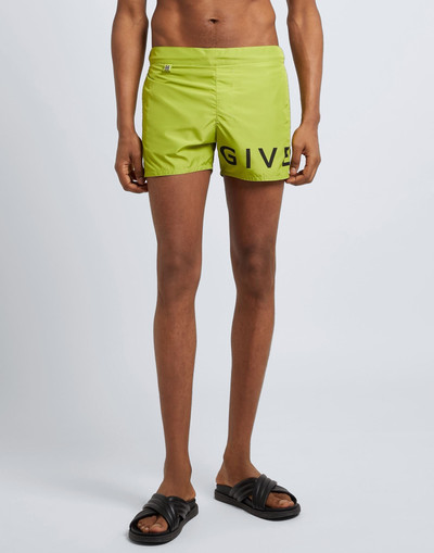 Givenchy Sage green Men's Swim Shorts outlook