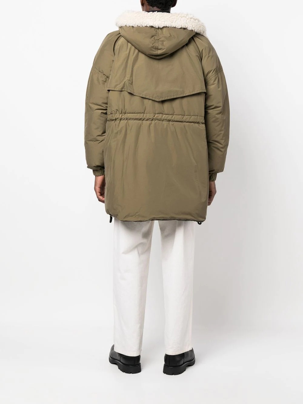 hooded padded coat - 4