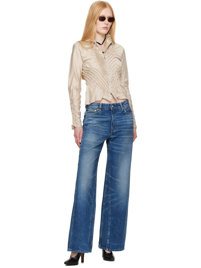 Our Legacy WORK SHOP Emporio Armani Beige Alto Top outlook