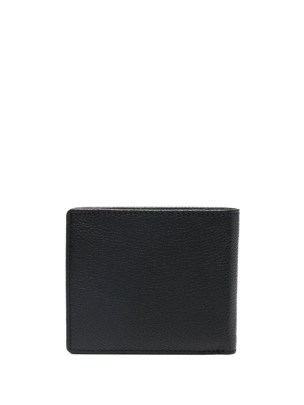 logo-plaque detail bi-fold wallet - 2