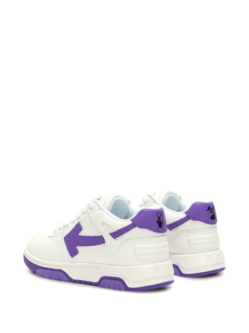 Out Of Office low-top leather sneakers - 5