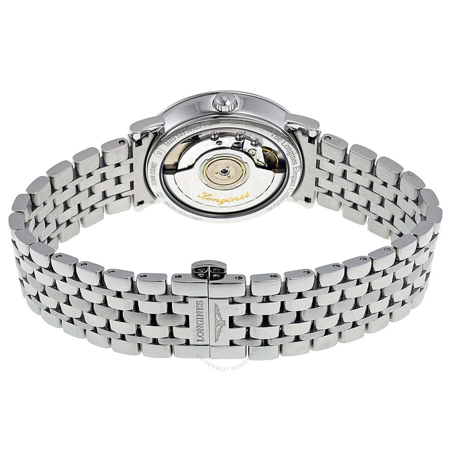 Longines Elegant Automatic White Dial Ladies Watch L48094126 - 3