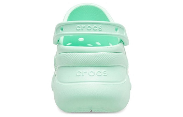(WMNS) Crocs Classic Clog Retro Thick Sole Sandals Mint Green 206302-3TI - 5