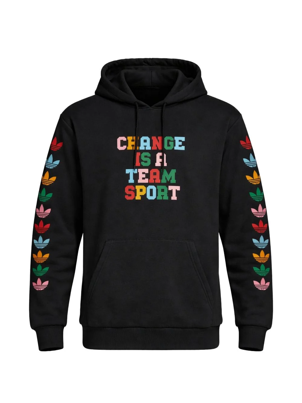 logo-print hoodie - 1