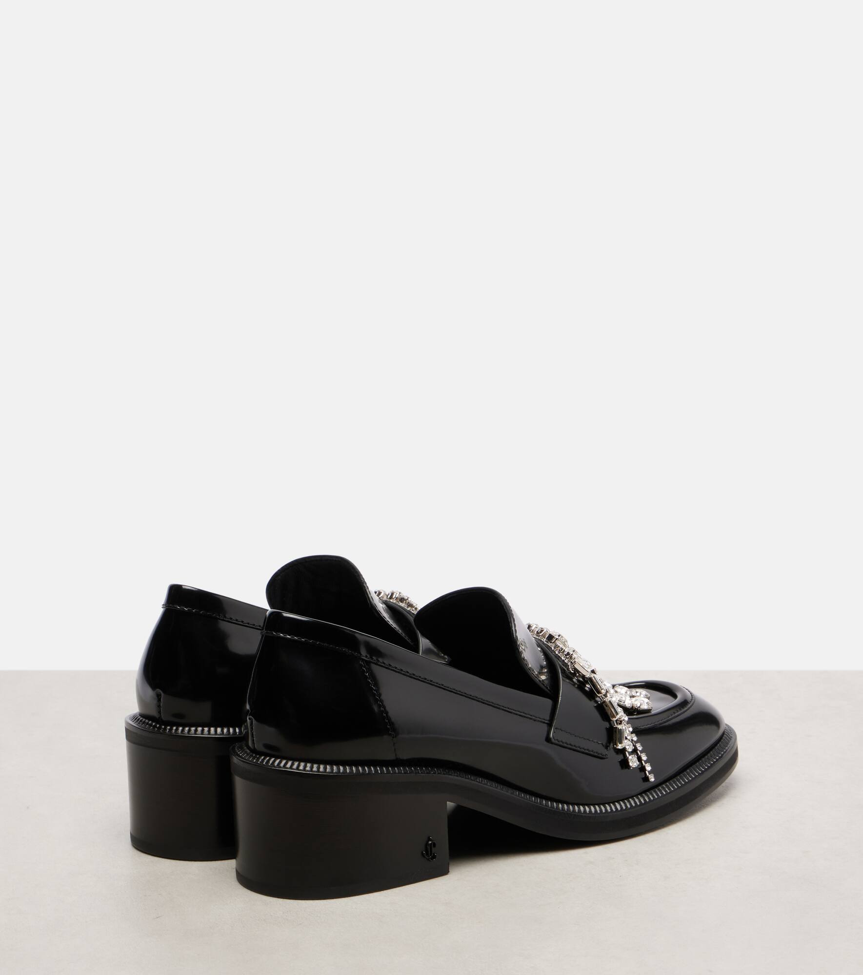 Tylor embellished leather loafer pumps - 2