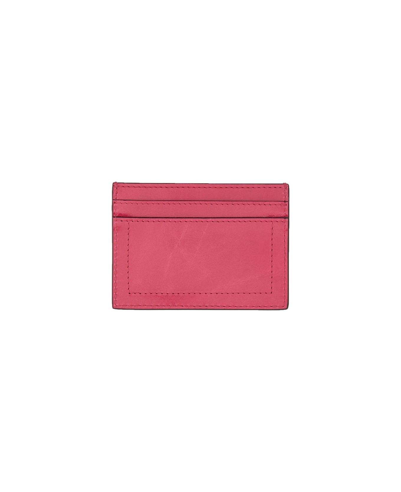 カードケース・名刺入れ Moschino FW22 CARD HOLDER WITH GOLD PLAQUE (81128006_0244) Moschino(モスキーノ) カードケース・名刺入れ(レディース