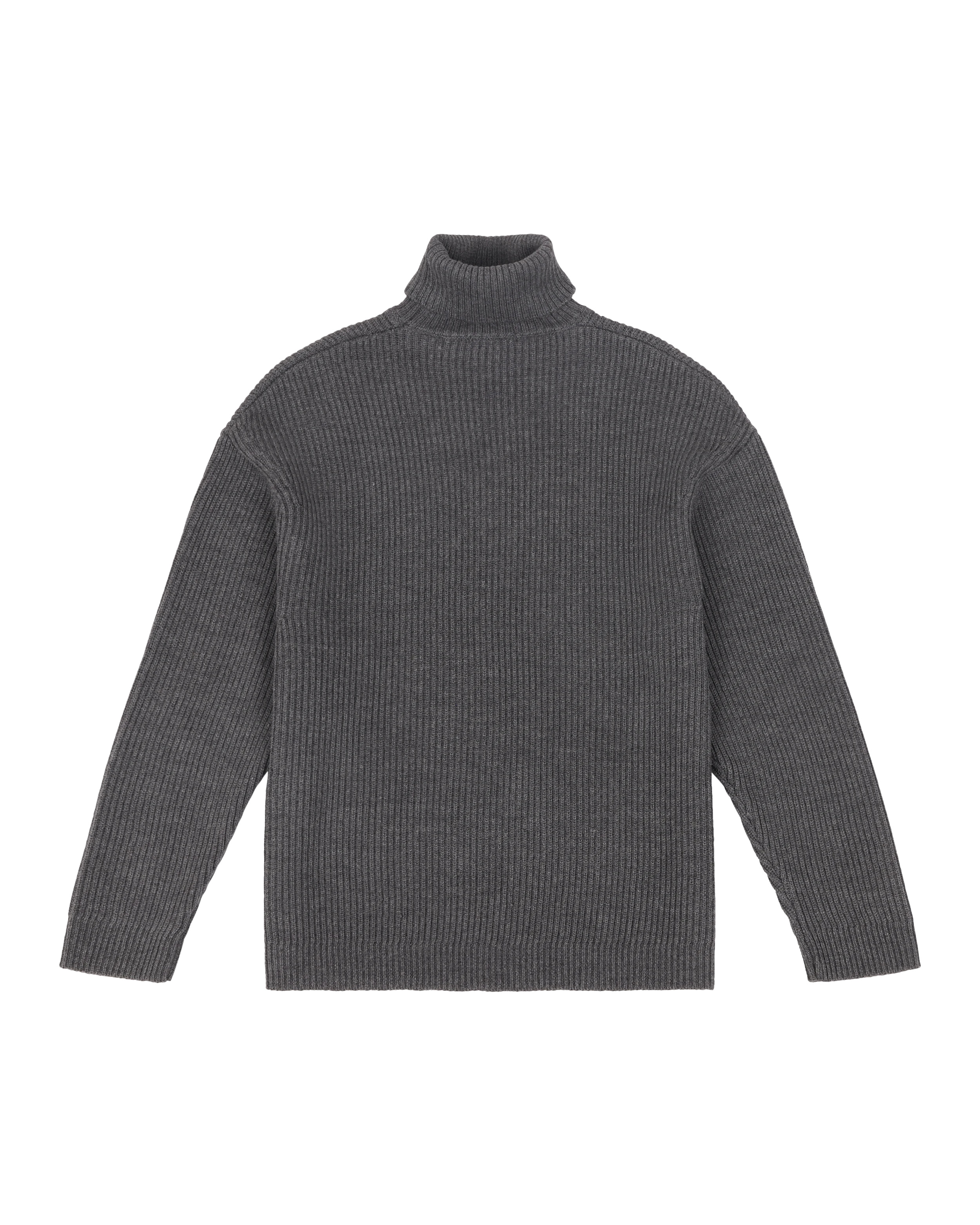 CHUNKY TURTLENECK CONCRETE - 5