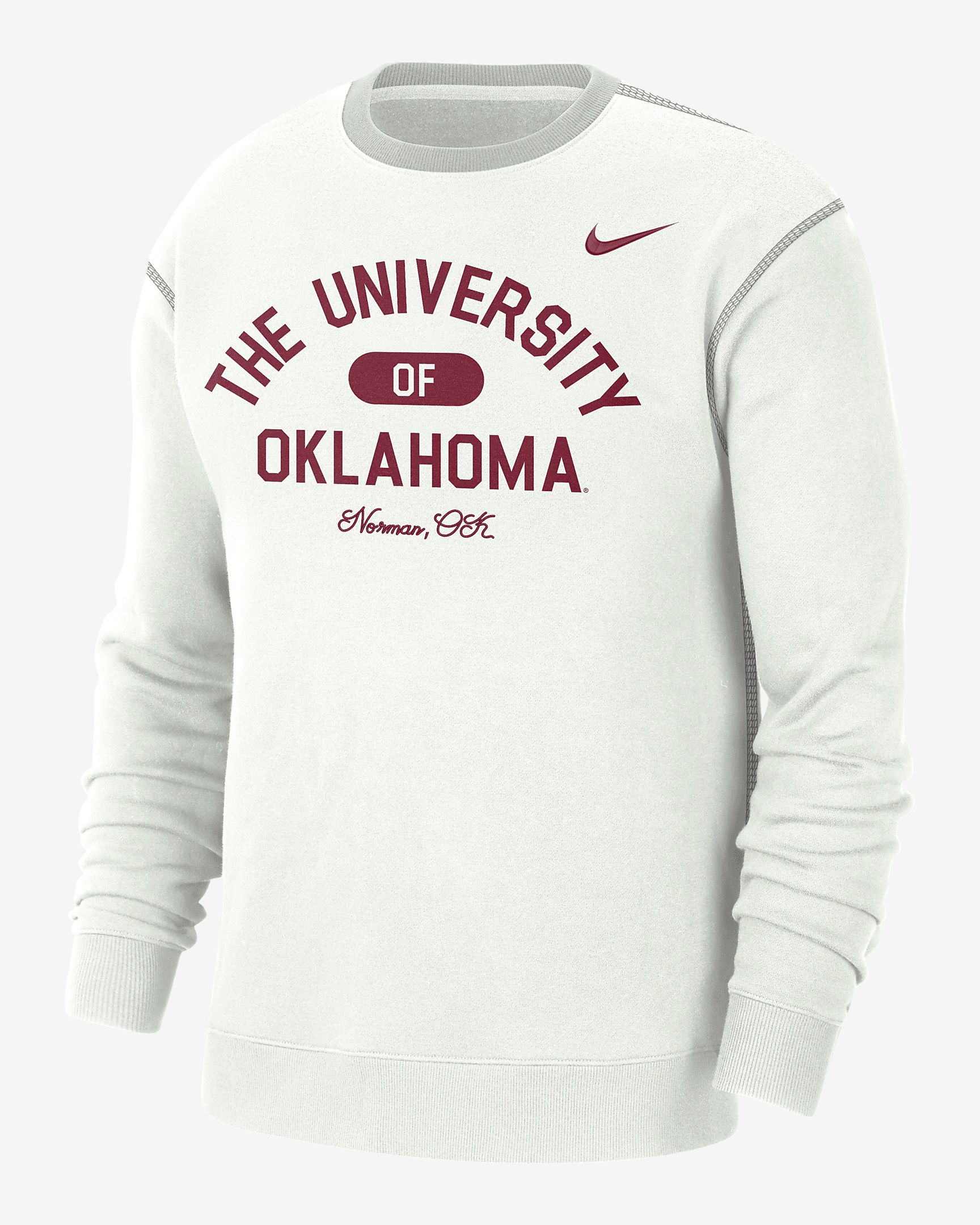 Oklahoma Nike Men's College Crew-Neck Top - 1