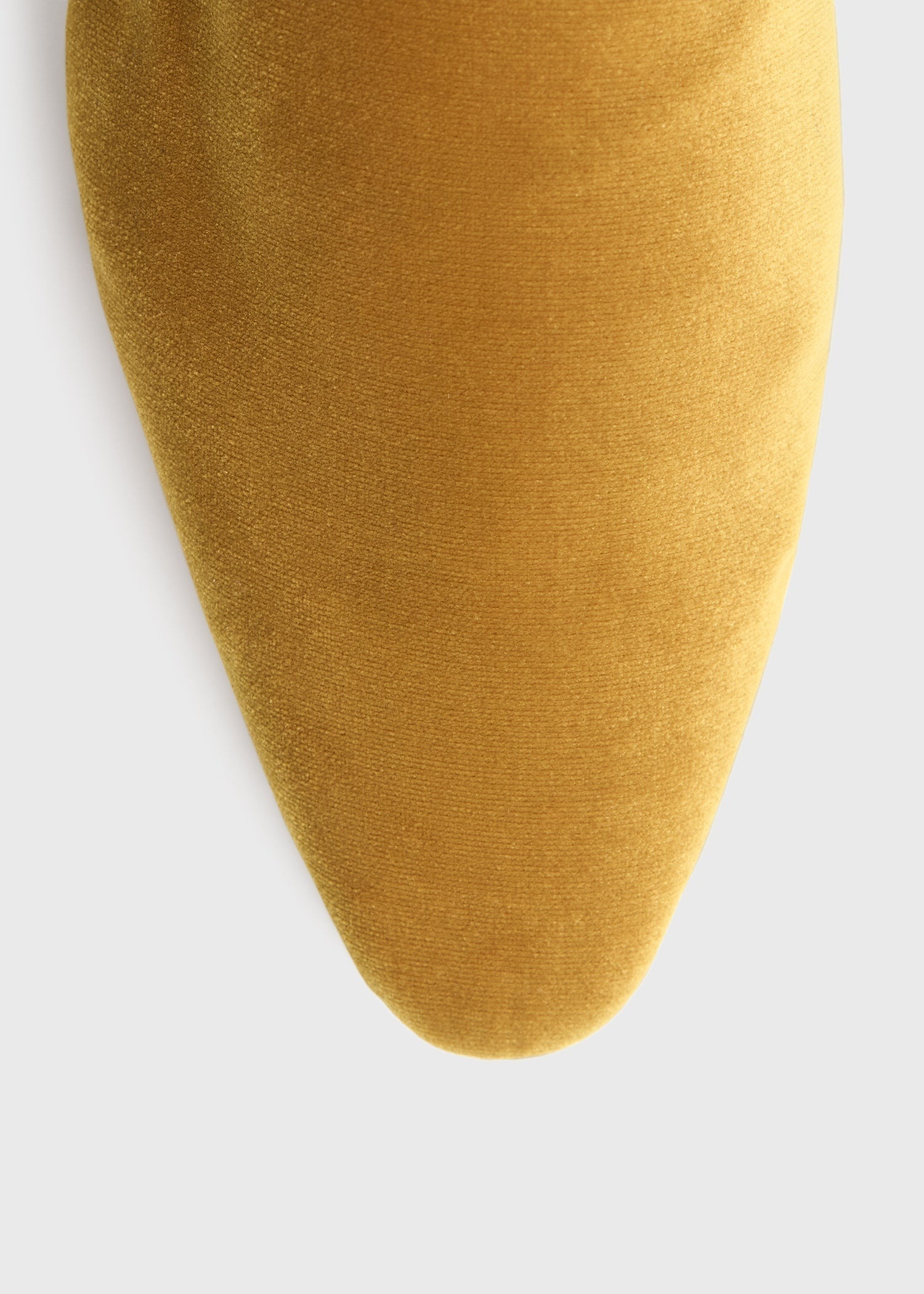 Velvet venetian slippers saffron - 6