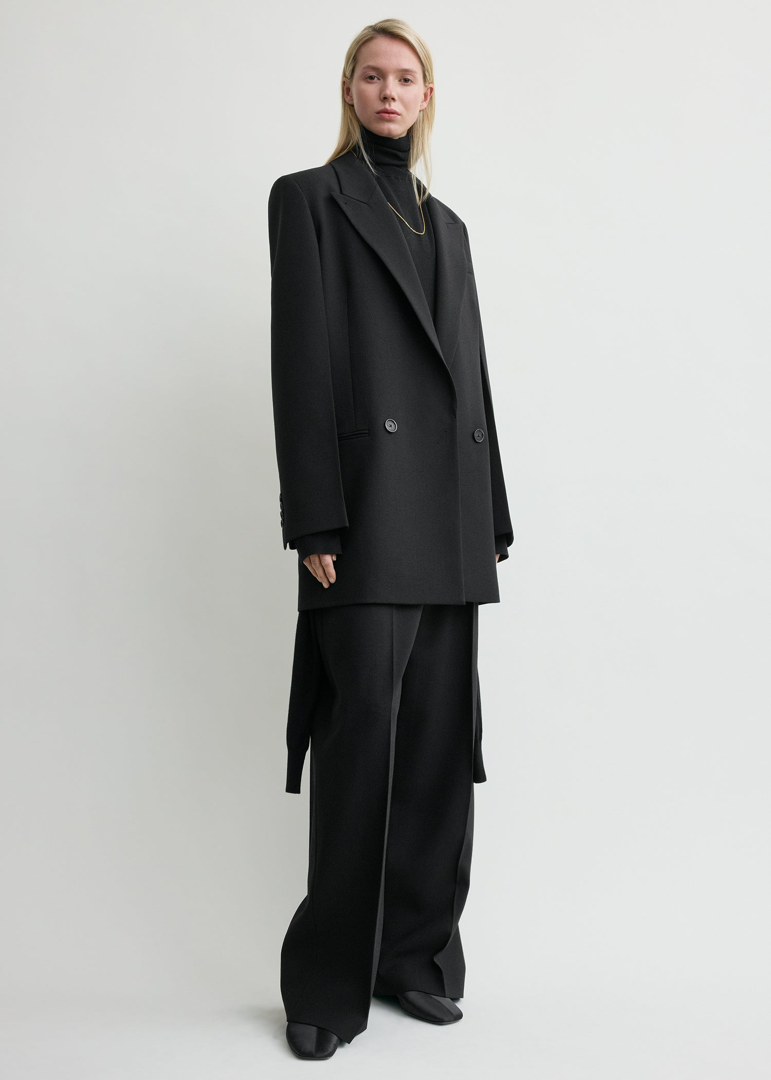 Shield blazer black - 3