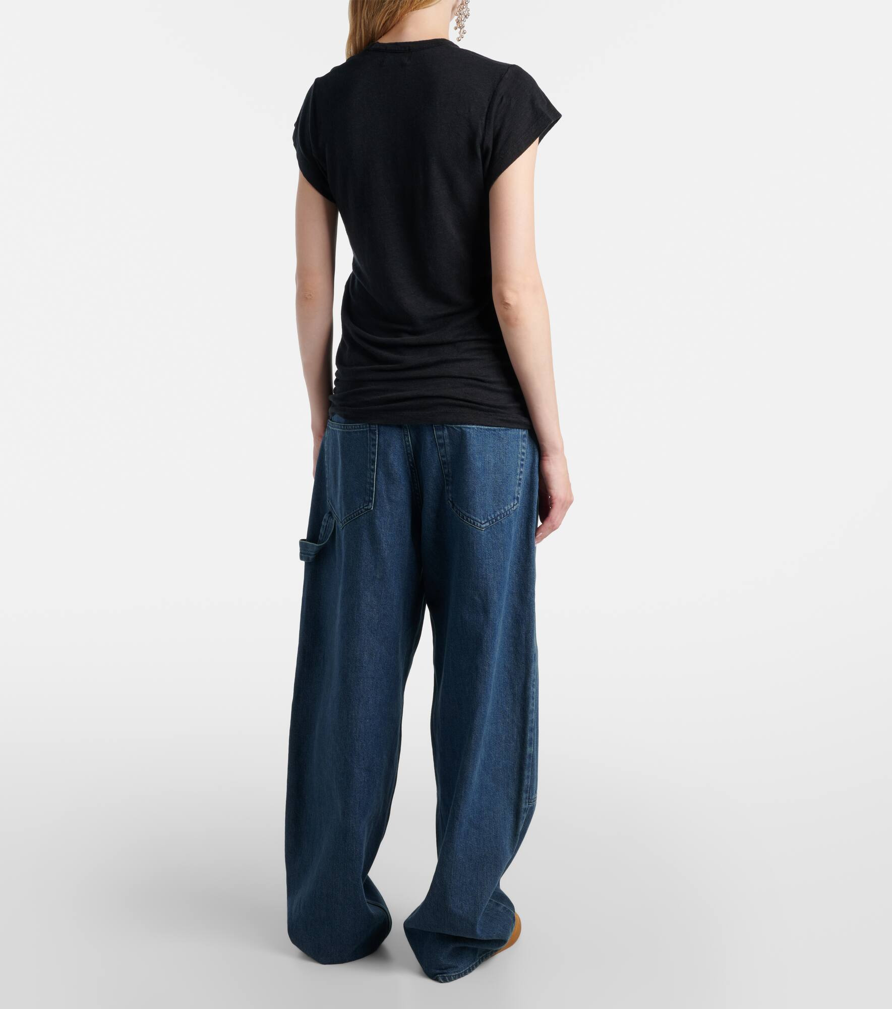 Linen T-shirt - 3