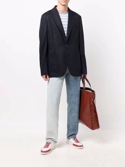 Lanvin single-breasted wool blazer outlook