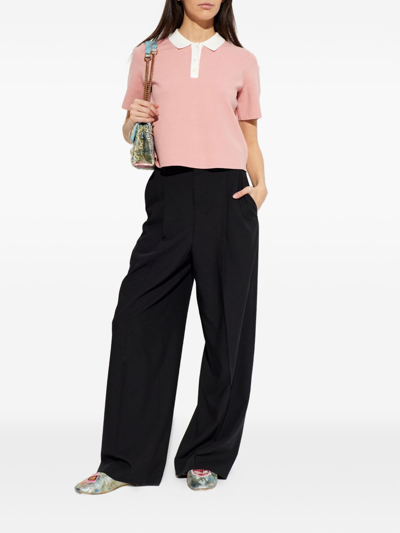 kate spade knitted polo top outlook
