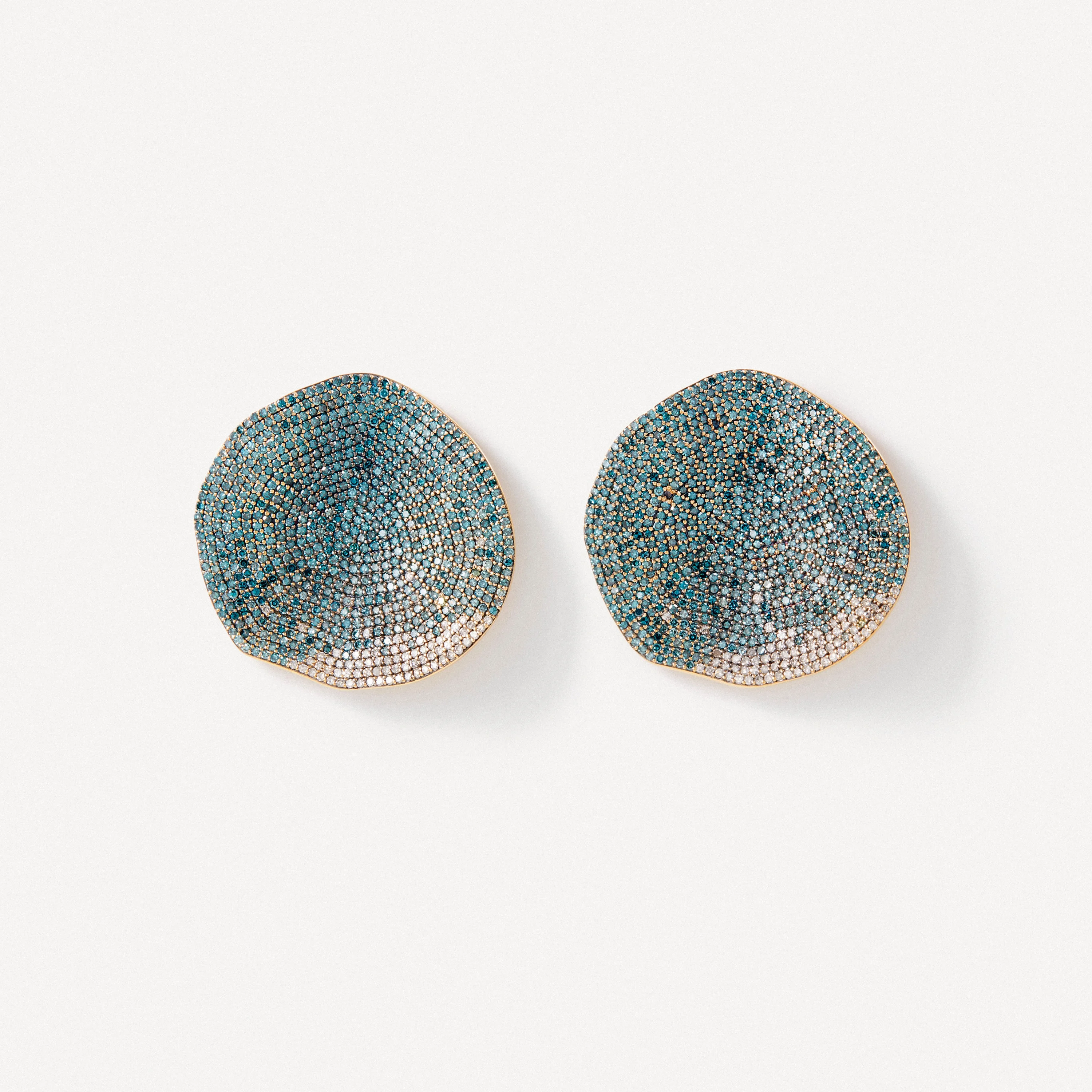 Earrings in gold with treated diamonds TOUS ATELIER - 1