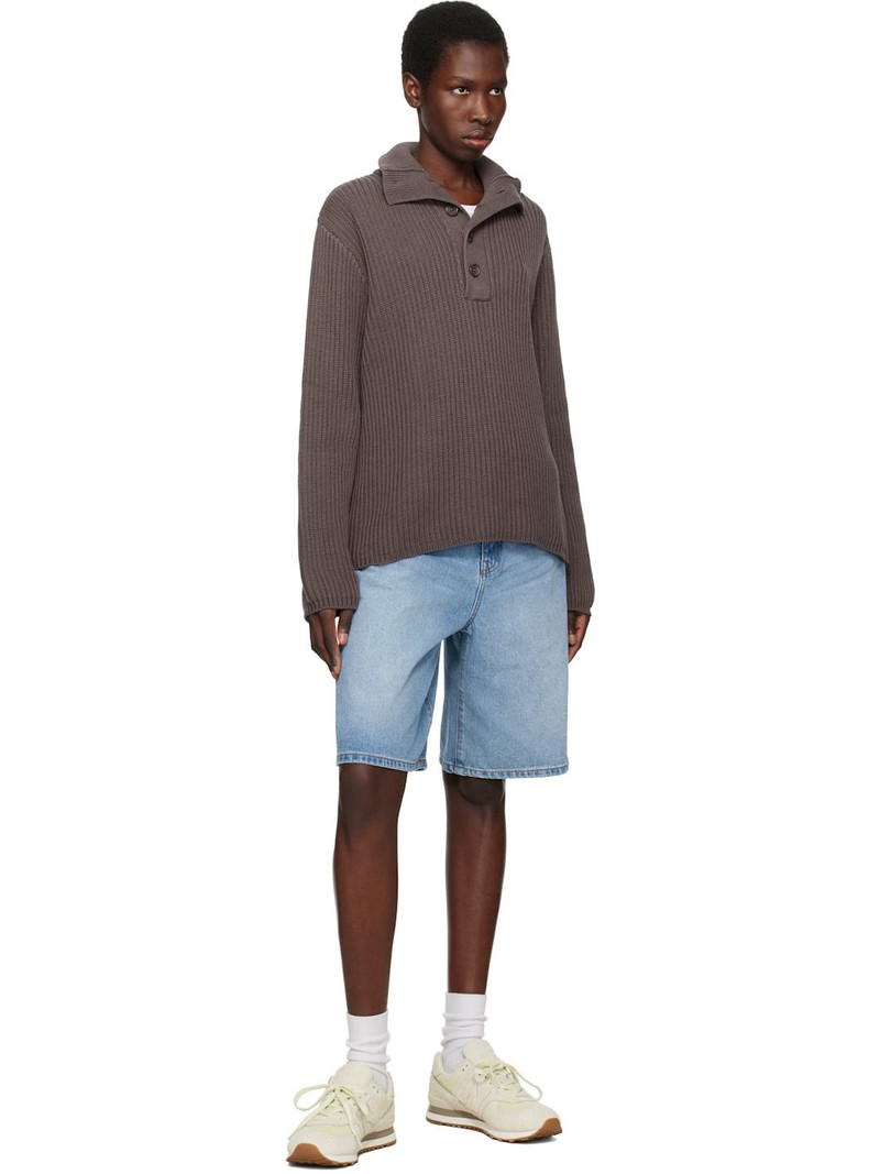 New Balance Beige & Green 574 Sneakers outlook