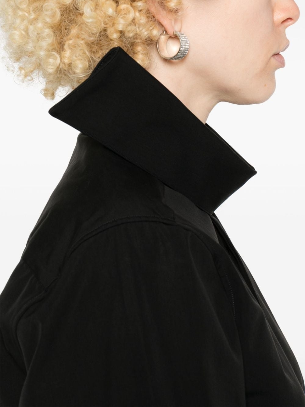 scarf-collar shirt - 5