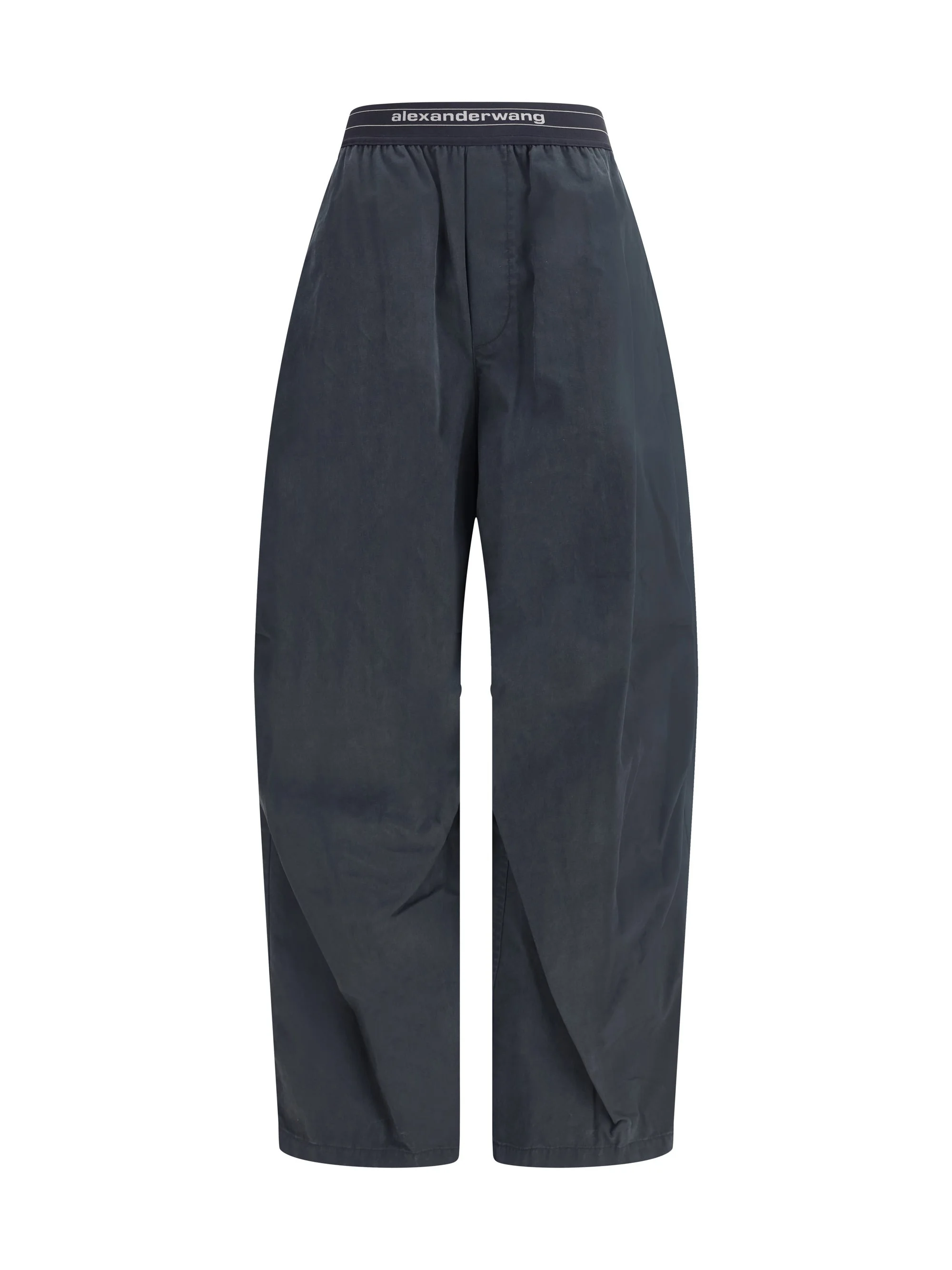 Alexander Wang Women Trousers With Elastic Waistband And Contrasting Jacquard Logo - 1