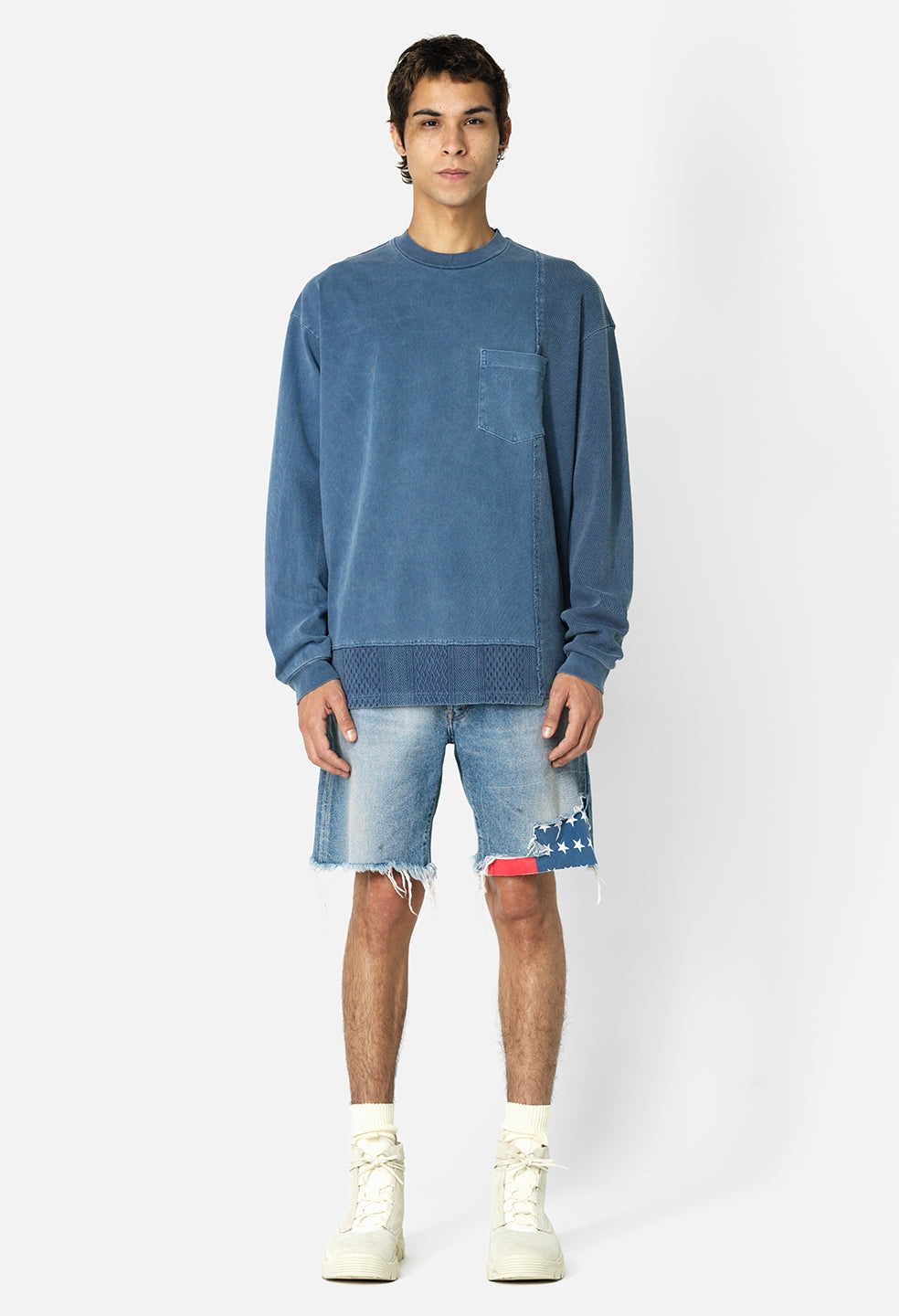RECONSTRUCTED LS TEE - 3