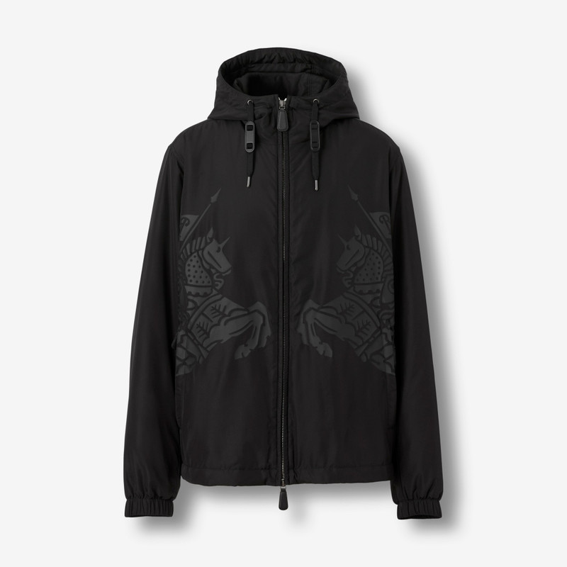 Equestrian Knight Design Hooded Jacket 1