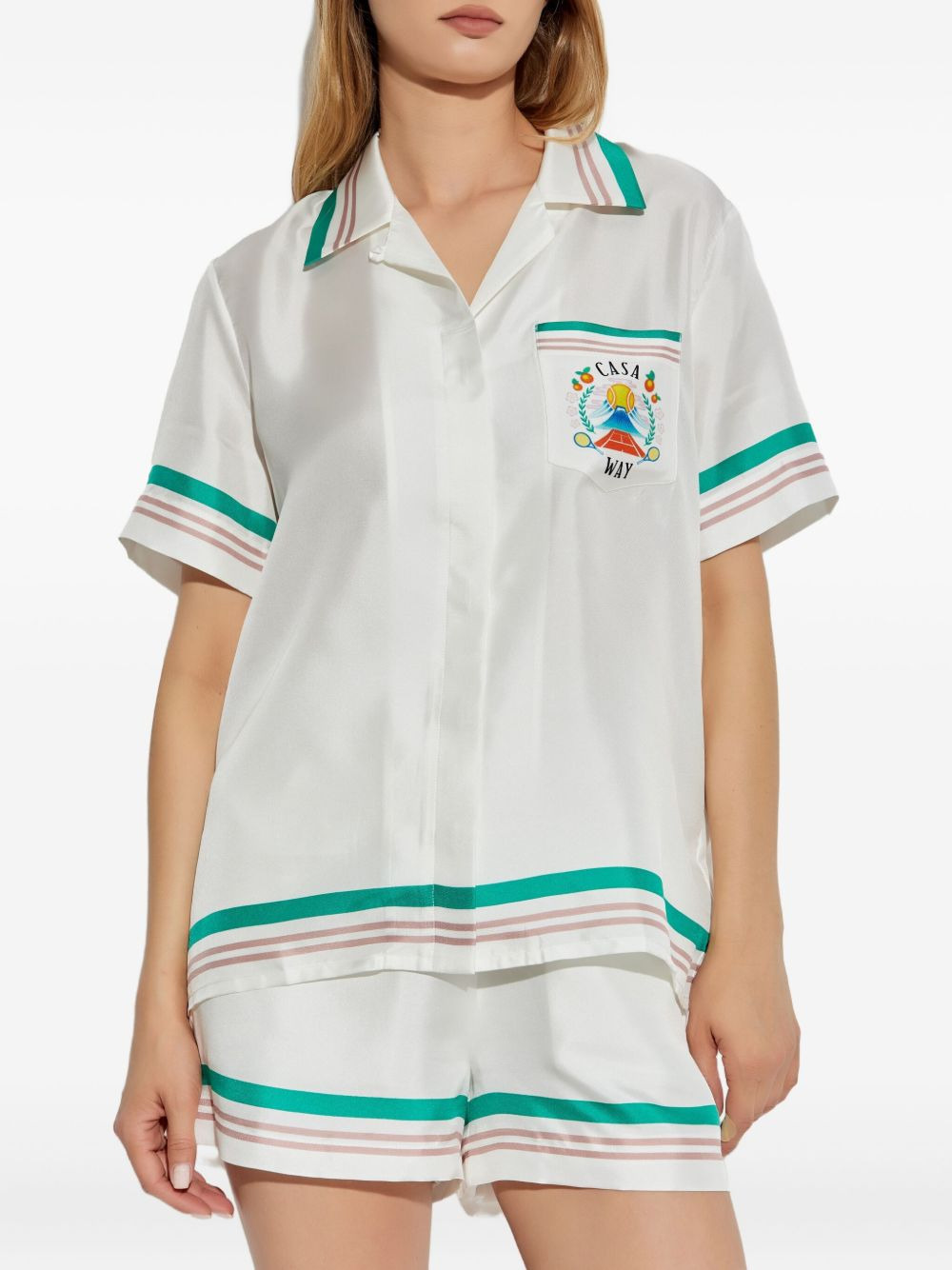 Casa Way silk shirt - 3