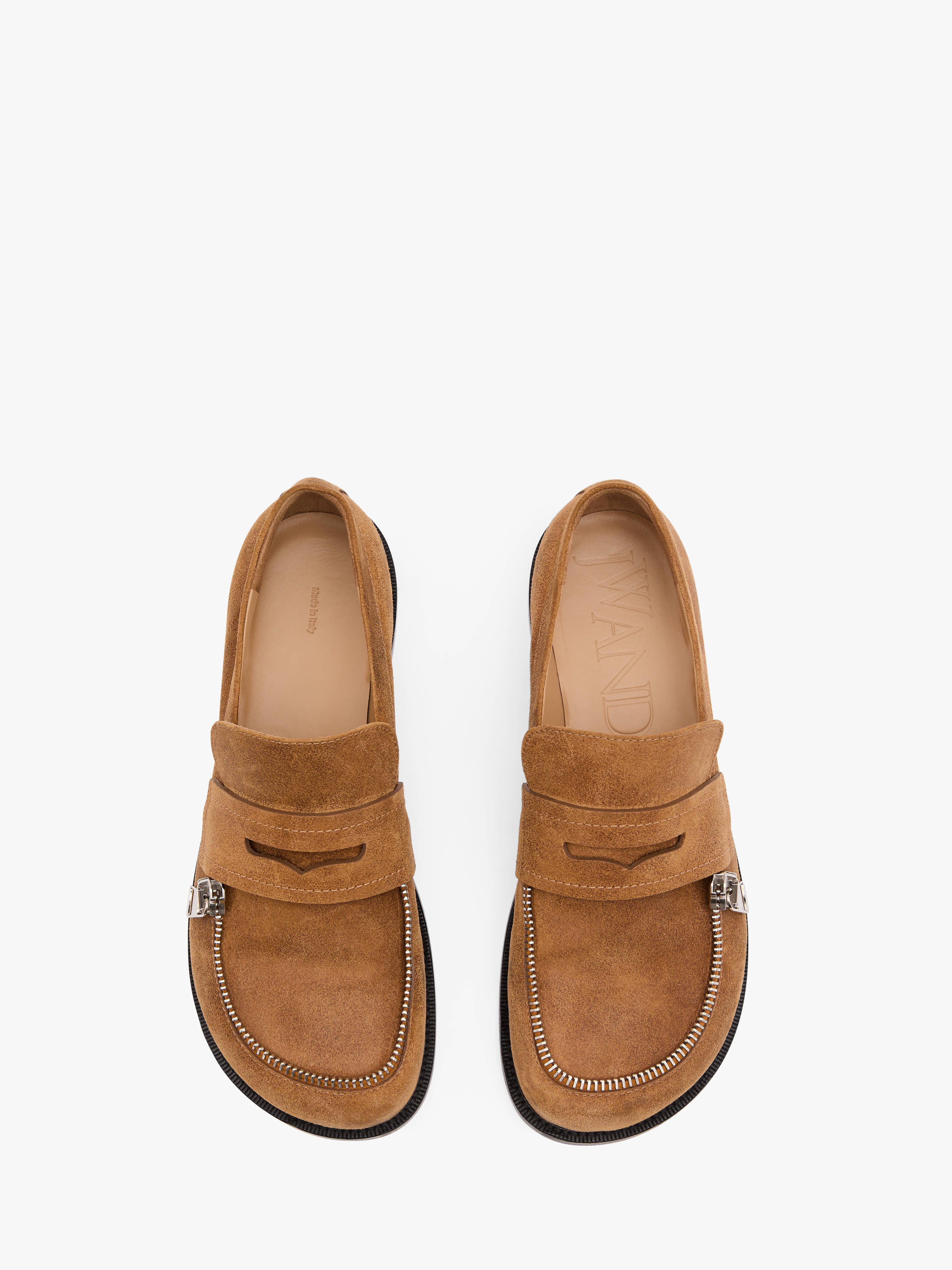 SUEDE BIKER MOCCASIN - 4