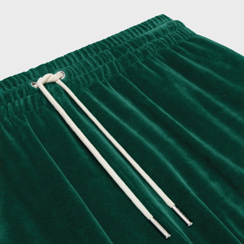 Celine velvet jersey track pants 3