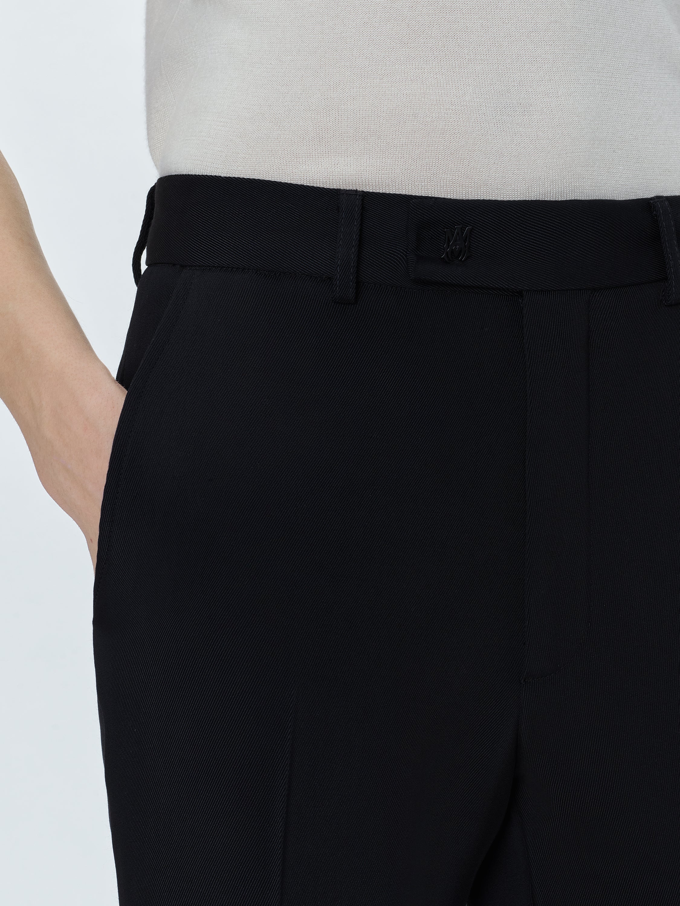 VISCOSE FLARE PANTS - 5