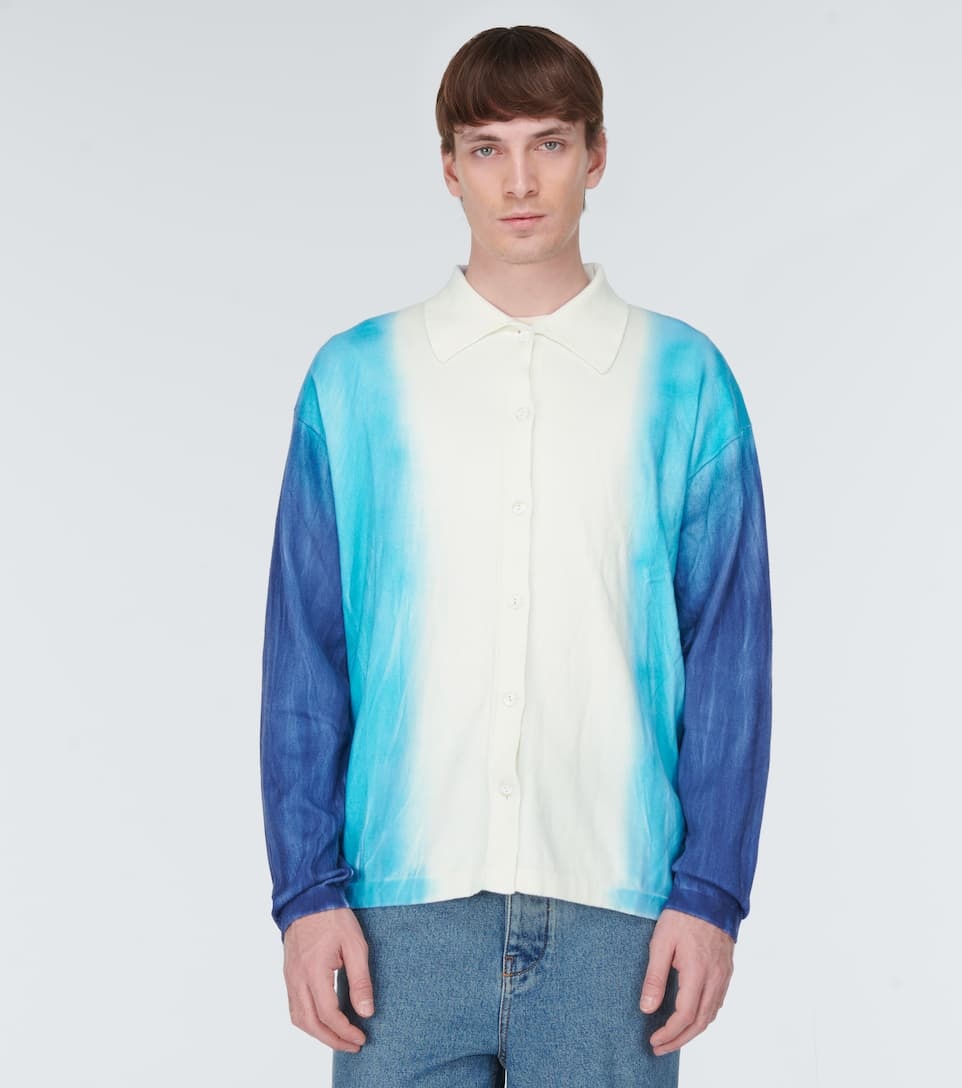 Cotton and cashmere cardigan - 3