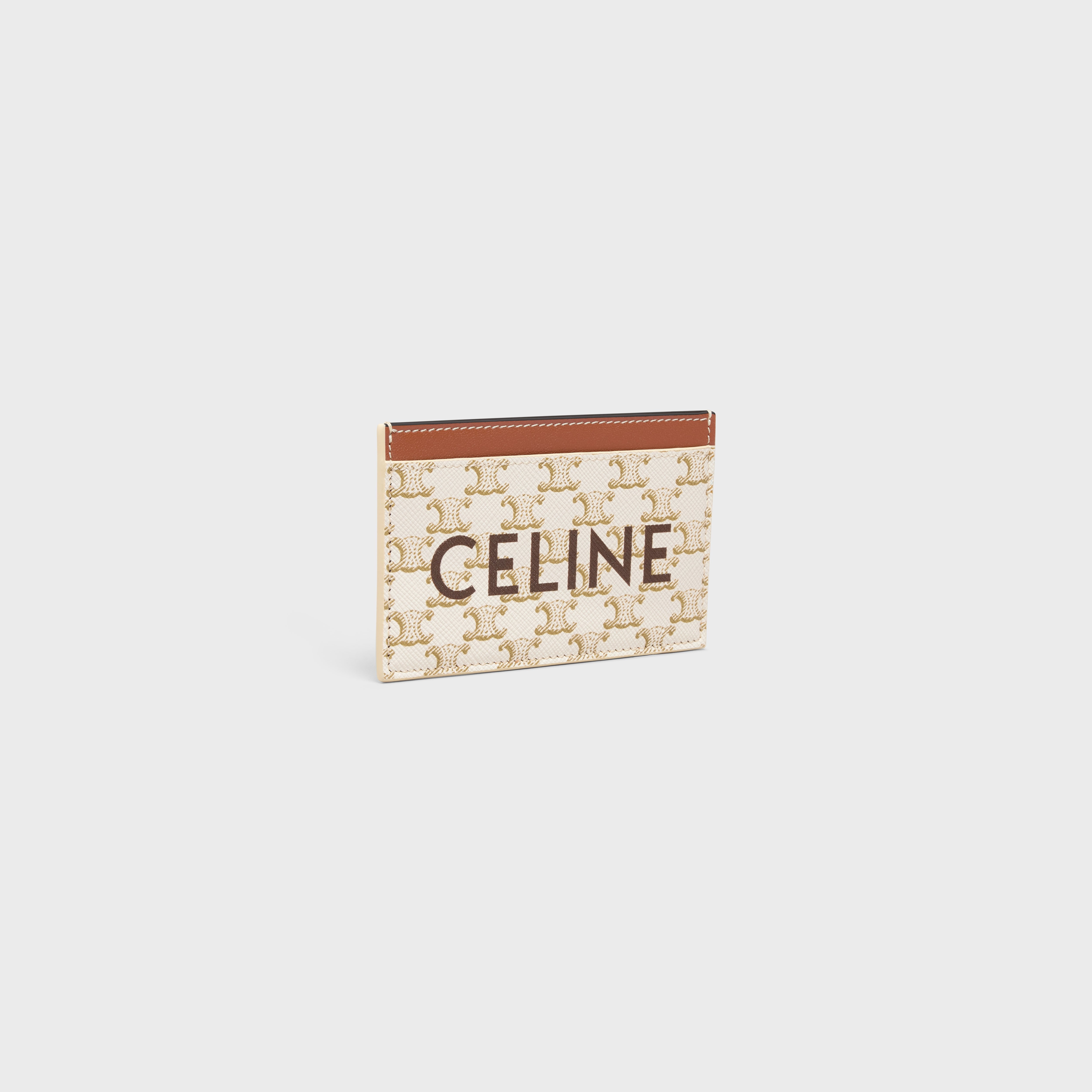 Card holder in Triomphe canvas with Celine Print - 2