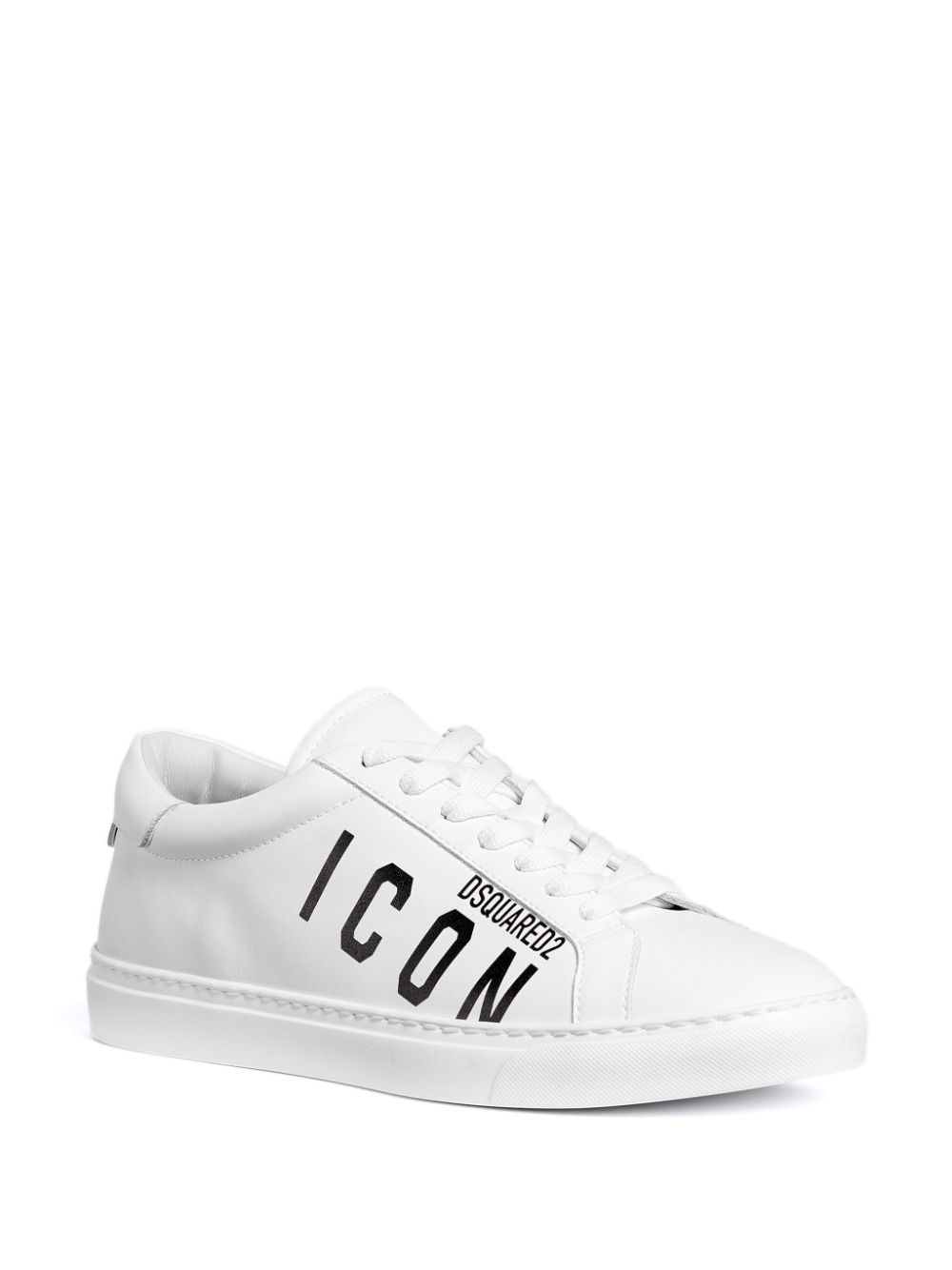 Icon logo-print low-top sneakers - 2