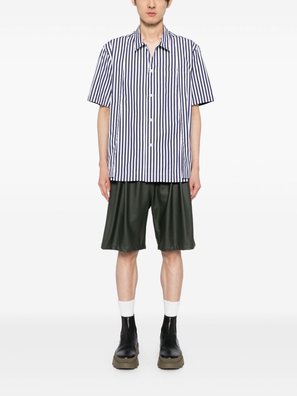 cotton poplin shirt - 2