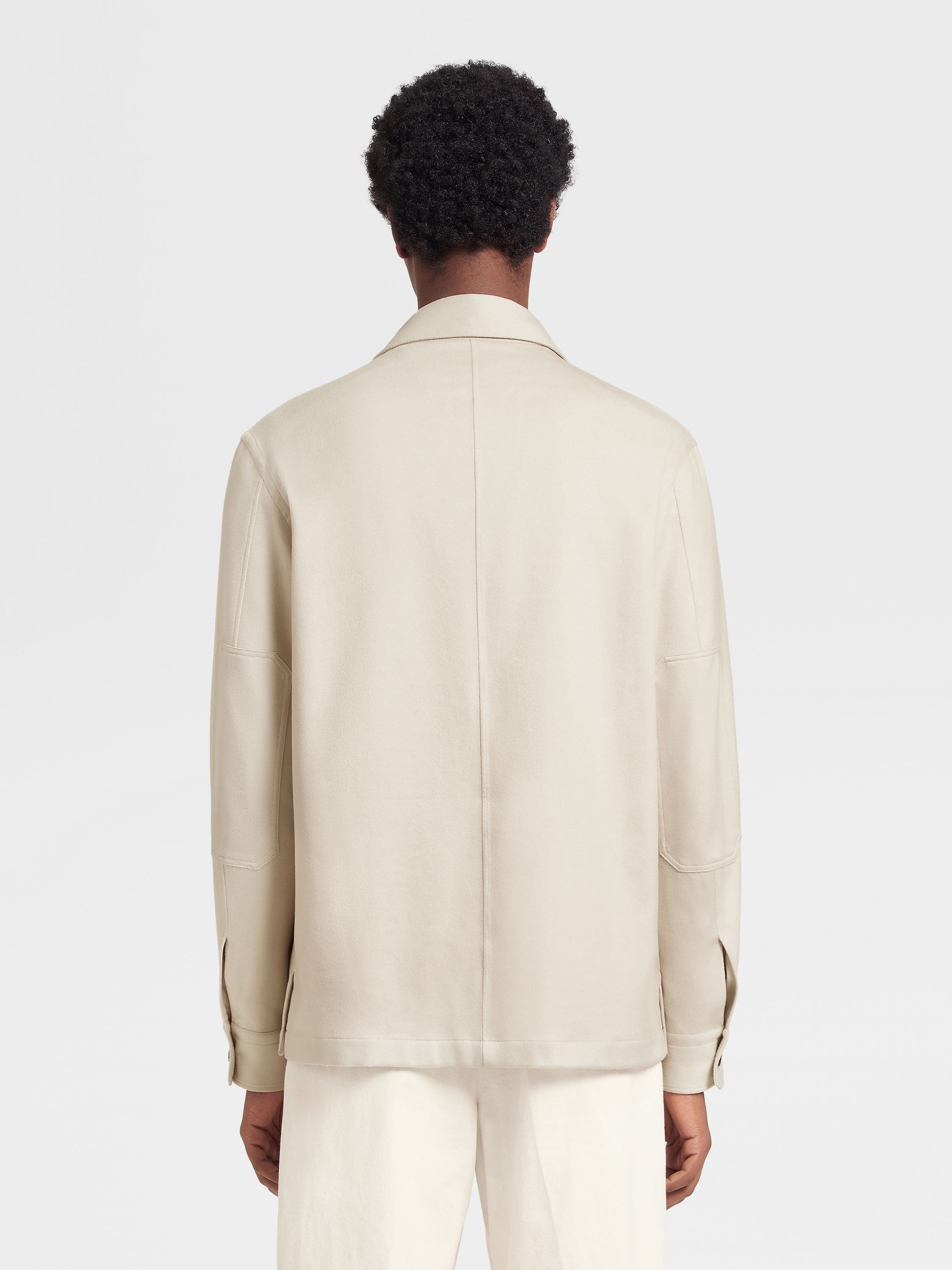 OFF-WHITE OASI CASHMERE OVERSHIRT - 4