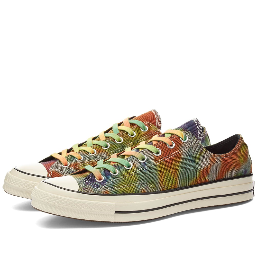 Converse Chuck Taylor 1970s Ox - Tie Dye Plaid - 1