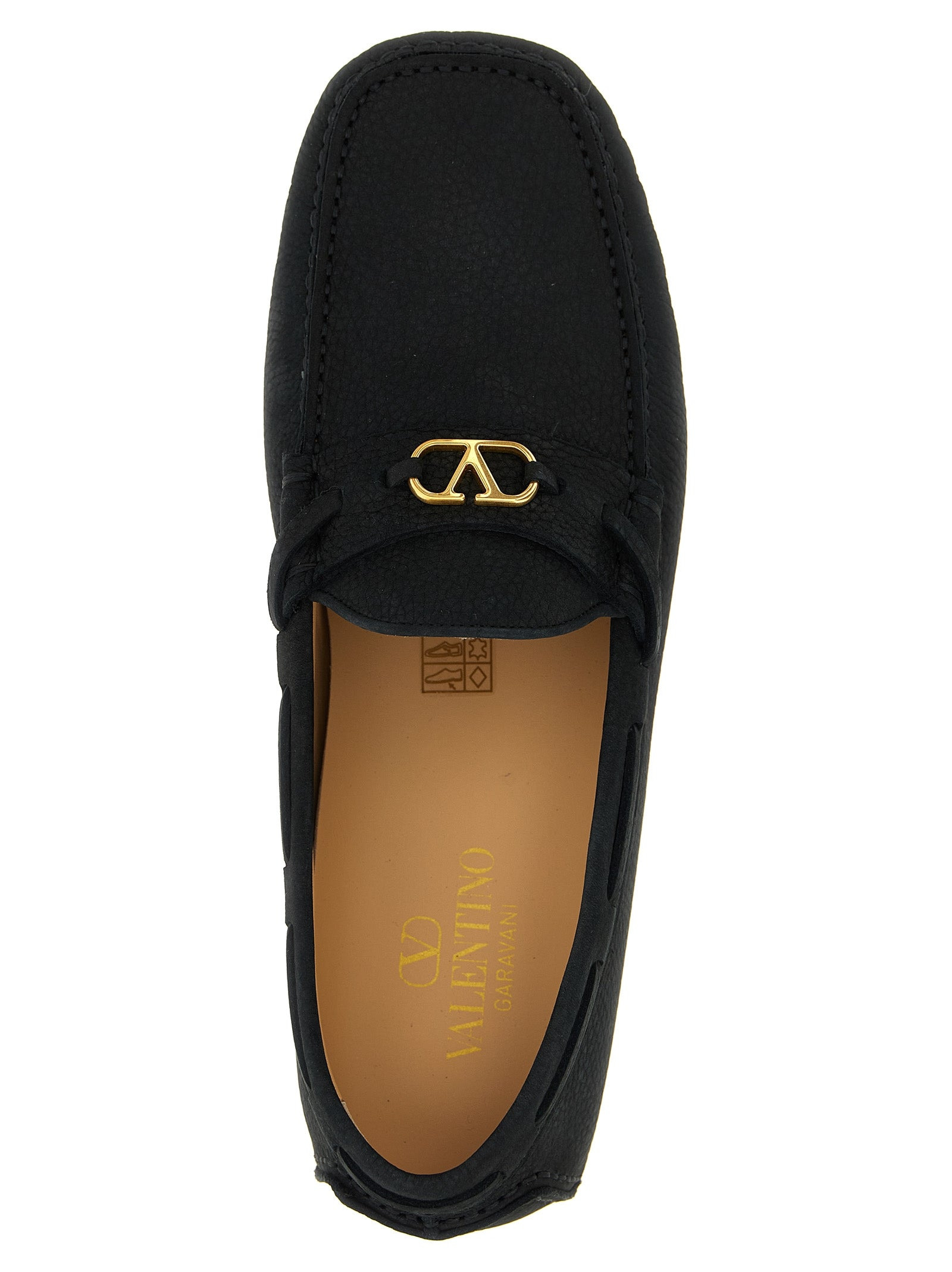 Valentino Garavani Men Valentino Garavani 'Driver Fastaway' Loafers - 4