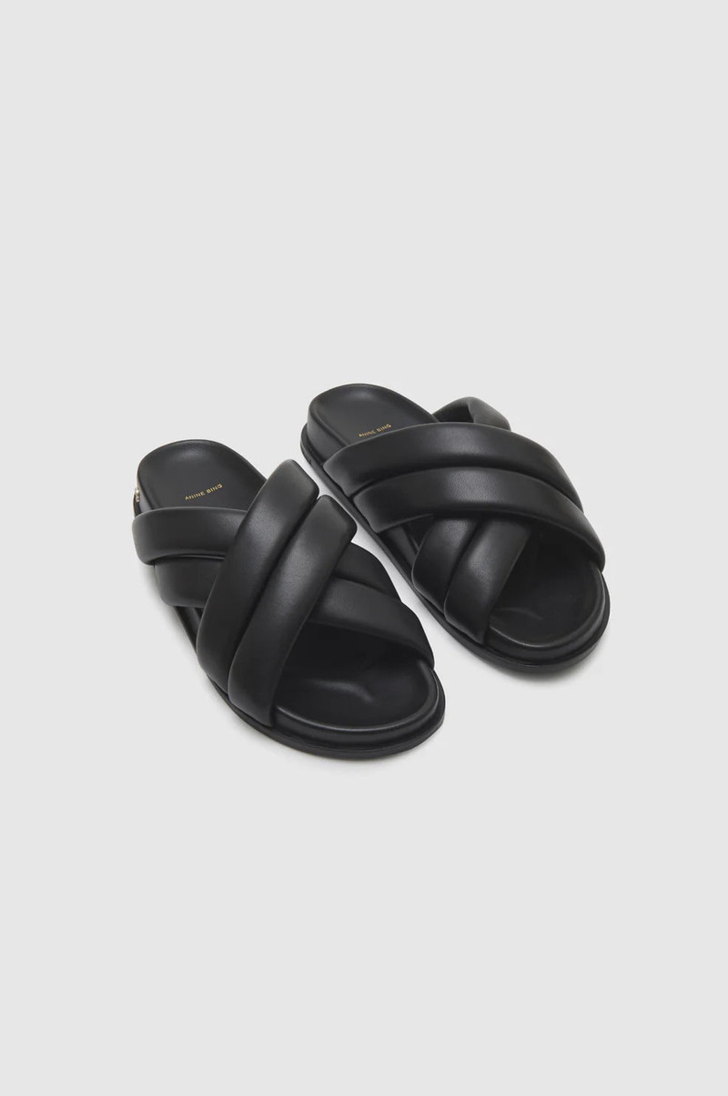 ANINE BING Lizzie Slides - Black outlook