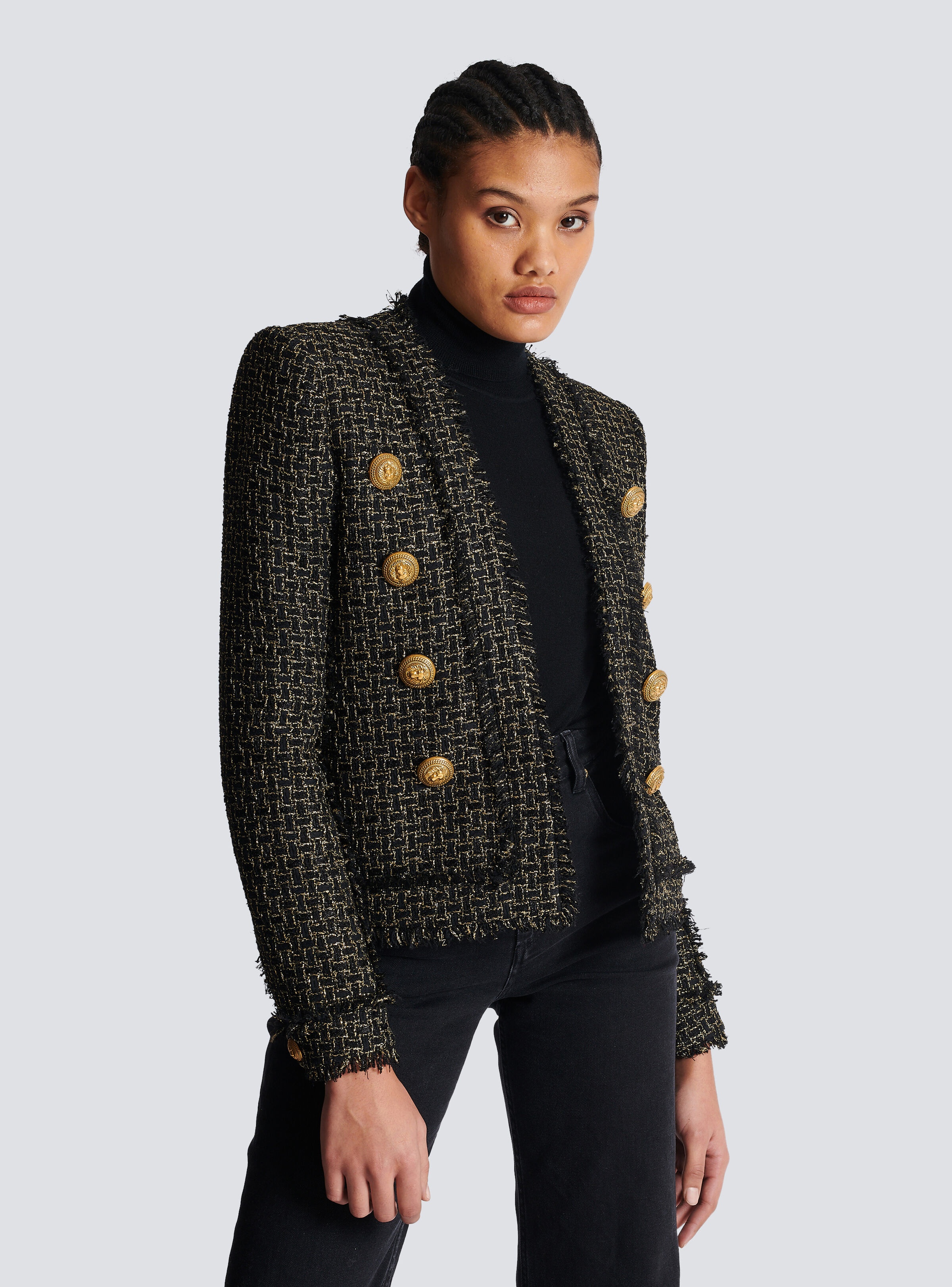 Lurex tweed jacket - 7