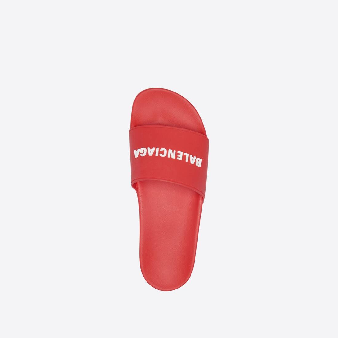 Men's Pool Slide Sandal in Red - 4