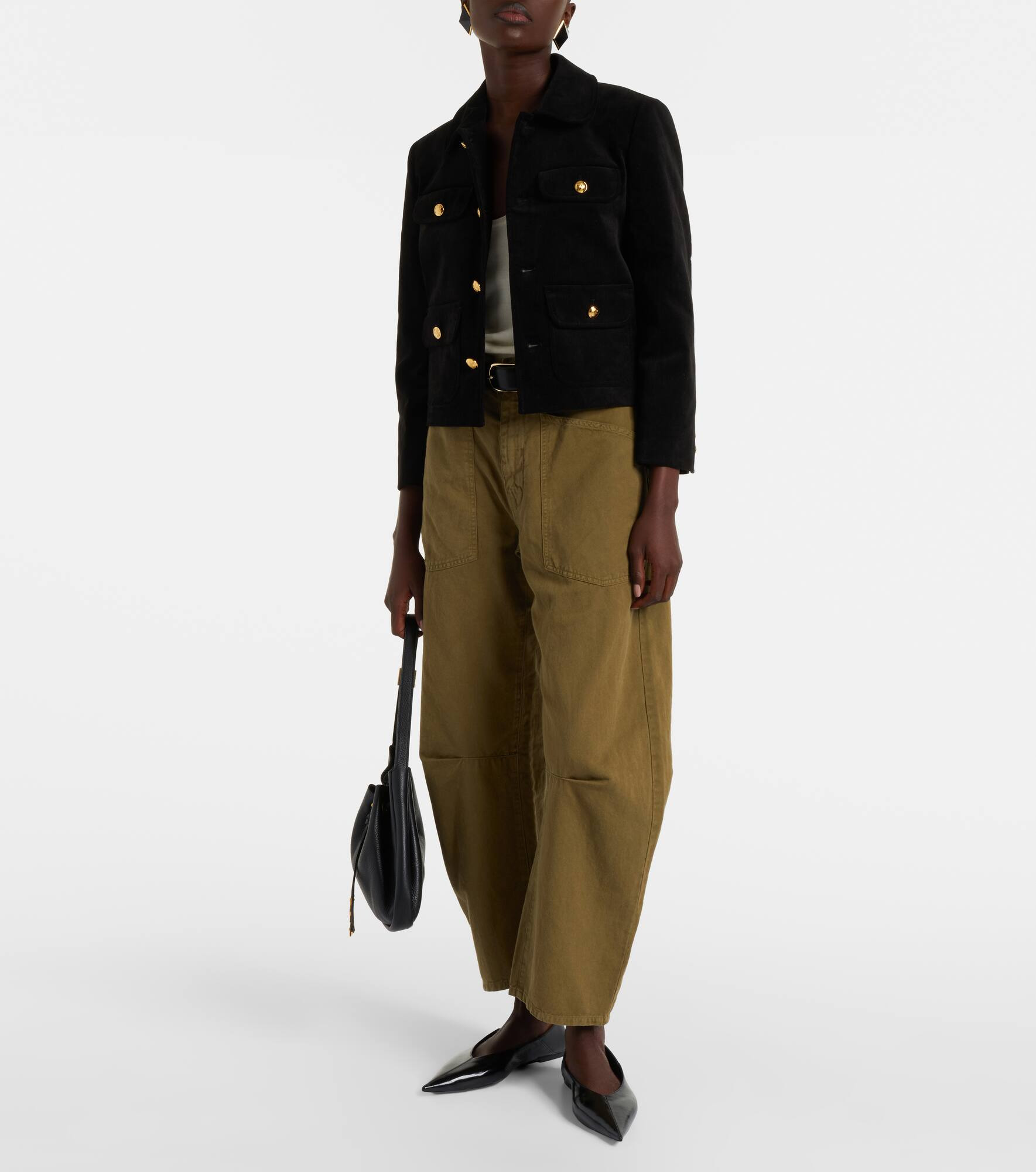 Chamonix cropped cotton-blend jacket - 2